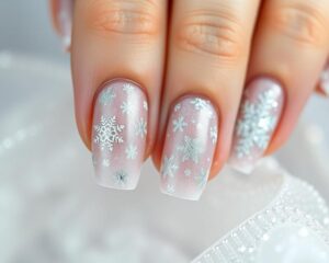 Śnieżynki na paznokciach – jak stworzyć zimowy manicure?